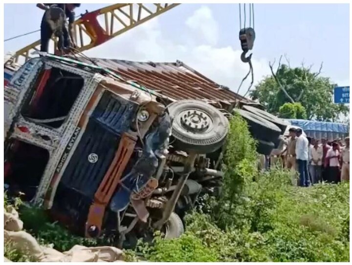 accident in uttar pradesh shahjahanpur 16 died ਆਟੋ 'ਤੇ ਪਲਟਿਆ ਟਰੱਕ, 16 ਲੋਕਾਂ ਦੀ ਮੌਤ