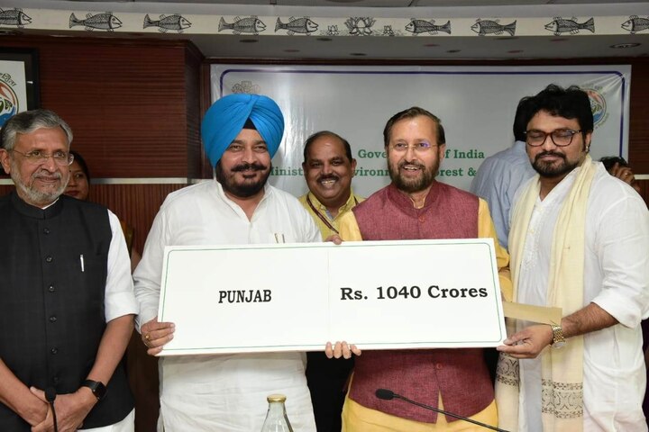 1040 crore campa funds released to punjab by modi govt ਪੰਜਾਬ ਨੂੰ ਕੇਂਦਰ ਤੋਂ 1040 ਕਰੋੜ ਦੇ ਫੰਡ ਜਾਰੀ