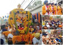 ਸ਼੍ਰੀ ਗੁਰੂ ਗ੍ਰੰਥ ਸਾਹਿਬ ਦੇ ਪਹਿਲੇ ਪ੍ਰਕਾਸ਼ ਪੂਰਬ ਨੂੰ ਸਮਰਪਿਤ ਨਗਰ ਕੀਰਤਨ ਦੀਆਂ ਖੂਬਸੂਰਤ ਤਸਵੀਰਾਂ