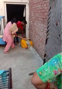 ਪਟਿਆਲਾ \'ਚ ਮਹਿਲਾ ਤੇ ਪੁਰਸ਼ ਦੀ ਬੇਰਹਿਮੀ ਨਾਲ ਕੁੱਟਮਾਰ, ਵੀਡੀਓ ਵਾਇਰਲ