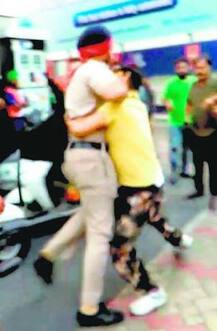 ਹੁਣ ਪੰਜਾਬੀਆਂ ਨੂੰ ਨਹੀਂ ਪੁਲਿਸ ਦਾ ਡਰ, ਇੱਕ ਹੋਰ ਪੁਲਿਸ ਮੁਲਾਜ਼ਮ ਦਾ ਕੁਟਾਪਾ