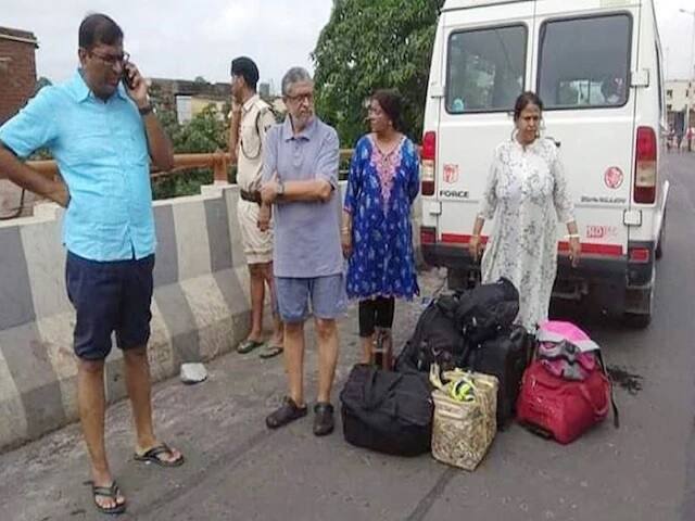 bihar flood sushil modi viral photo on social media ਕੁਦਰਤ ਦਾ ਕਹਿਰ, ਆਮ ਲੋਕਾਂ ਨੂੰ ਛੱਡੋ ਉੱਪ ਮੁੱਖ ਮੰਤਰੀ ਵੀ ਸੜਕ 'ਤੇ