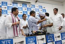 ਚੋਣਾਂ ਤੋਂ ਪਹਿਲਾਂ ਕਾਂਗਰਸ ਨੂੰ ਵੱਡਾ ਝਟਕਾ, ਚਾਰ ਵਾਰ ਵਿਧਾਇਕ ਰਹੇ ਸਾਹਨੀ ਨੇ ਫੜਿਆ \'ਆਪ\' ਦਾ ਝਾੜੂ