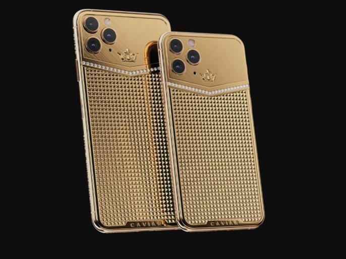 ਰੂਸੀ ਲਗਜ਼ਰੀ ਬ੍ਰਾਂਡ ਕੈਵੀਅਰ ਨੇ ਐਪਲ ਦੇ ਨਵੇਂ ਆਈਫੋਨ ਆਈਫੋਨ 11 ਪ੍ਰੋ ਦਾ ਨਵਾਂ ਡਿਜ਼ਾਈਨ ਲਾਂਚ ਕੀਤਾ ਹੈ। ਕੈਵੀਅਰ ਦੁਆਰਾ ਡਿਜ਼ਾਈਨ ਕੀਤੇ ਗਏ ਇਸ ਆਈਫੋਨ ਦੀ ਕੀਮਤ ਲੱਖਾਂ ਵਿੱਚ ਹੈ। ਇਹ ਆਈਫੋਨ ਆਮ ਆਈਫੋਨ ਨਾਲੋਂ ਬਹੁਤ ਜ਼ਿਆਦਾ ਮਹਿੰਗਾ ਹੈ।