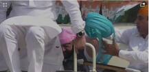 ਚੋਣ ਪ੍ਰਚਾਰ ਦੌਰਾਨ ਕੈਪਟਨ ਨਾਲ ਵਾਪਰਿਆ ਹਾਦਸਾ, ਦਸਤਾਰ ਉੱਤਰੀ