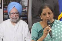 ਵਿੱਤ ਮੰਤਰੀ ਨਿਰਮਲਾ ਨੇ ਨਹੀਂ ਮੰਨੀ ਪਤੀ ਦੀ ਸਲਾਹ, ਡਾ. ਮਨਮੋਹਨ ਸਿੰਘ ਤੇ ਰਘੁਰਾਮ ਦੀ ਅਲੋਚਨਾ