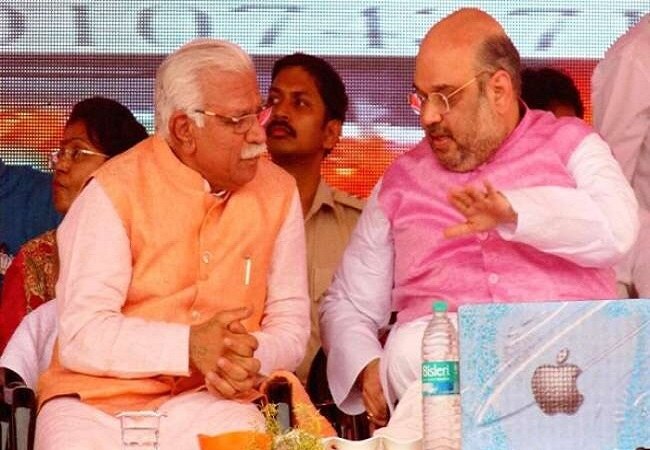 Haryana: Shah cancels ITBP event, summons Khattar to Delhi ਹਰਿਆਣਾ ਨਤੀਜਿਆਂ ਮਗਰੋਂ ਅਮਿਤ ਸ਼ਾਹ ਦਾ ਪ੍ਰੋਗਰਾਮ ਰੱਦ, ਖੱਟੜ ਦਿੱਲੀ ਤਲਬ