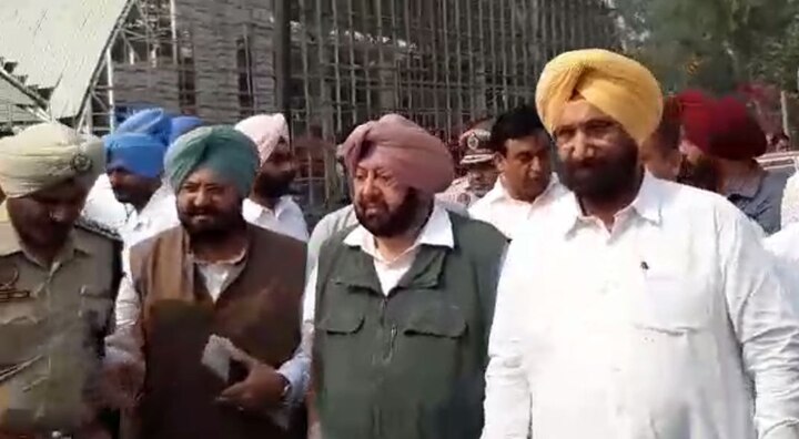 cm-capt-amarinder-singh-reviews-kartarpur-corridor ਸੀਐਮ ਅਮਰਿੰਦਰ ਨੇ ਕੀਤਾ ਲਾਂਘੇ ਦਾ ਦੌਰਾ, ਪ੍ਰਬੰਧਾਂ ਦਾ ਲਿਆ ਜਾਇਜ਼ਾ