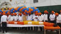 ਪ੍ਰਕਾਸ਼ ਪੁਰਬ ਮੌਕੇ ਕਿਤੇ 550 ਤਰ੍ਹਾਂ ਦੇ ਲੰਗਰ, ਕਿਤੇ 550 ਕਿੱਲੋ ਦਾ ਕੇਕ ਤੇ ਕਿਤੇ 550 ਕਿੱਲੋ ਦਾ ਹਾਰ