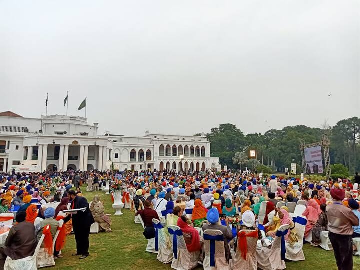 550ਵੇਂ ਪ੍ਰਕਾਸ਼ ਪੁਰਬ ਮੌਕੇ ਦੀ ਤਸਵੀਰ।