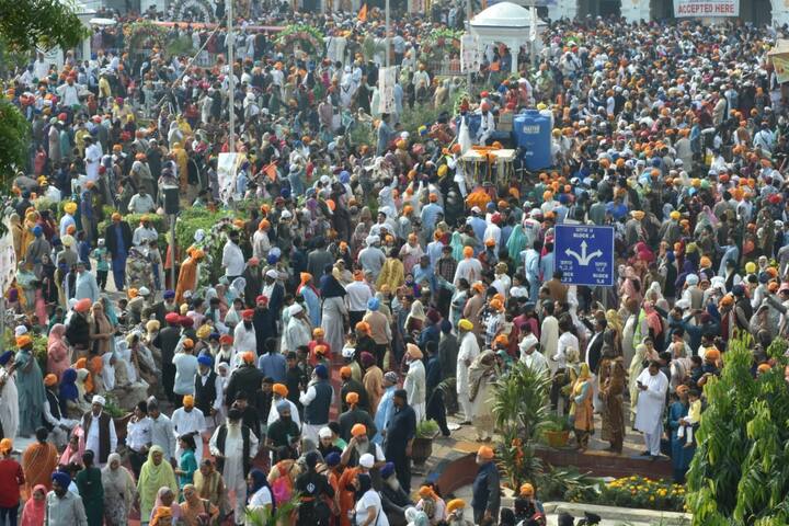 550ਵੇਂ ਪ੍ਰਕਾਸ਼ ਪੁਰਬ ਮੌਕੇ ਦੀ ਤਸਵੀਰ।