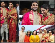 ਸੁਰਖ਼ ਜੋੜੇ ‘ਚ ਪਤੀ ਰਣਵੀਰ ਨਾਲ ਤਿਰੁਪਤੀ ਬਾਲਾਜੀ ਪਹੁੰਚੀ ਦੀਪਿਕਾ, ਵੇਖੋ ਖੂਬਸੂਰਤ ਤਸਵੀਰਾਂ