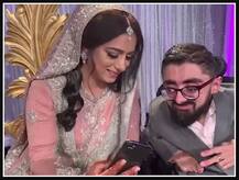 ਪਾਕਿਸਤਾਨ ਦੇ ਦੋ ਫੁੱਟੇ ਲਾੜੇ ਨੂੰ ਮਿਲੀ 6 ਫੁੱਟੀ ਪਤਨੀ, ਗ੍ਰੈਂਡ ਰਿਸੈਪਸ਼ਨ ‘ਚ ਵਜੇ ਪੰਜਾਬੀ ਗਾਣੇ