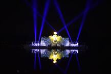 ਚੰਡੀਗੜ੍ਹ ਦੀ ਸੁਖਨਾ ਝੀਲ 'ਚ ਫਲੋਟਿੰਗ ਲਾਈਟ ਤੇ ਸਾਊਂਡ ਸ਼ੋਅ, ਵੇਖੋ ਖੂਬਸੂਰਤ ਤਸਵੀਰਾਂ