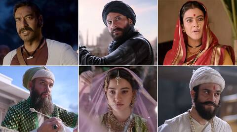 Tanhaji: The Unsung Warrior Trailer: ਅਜੈ-ਕਾਜੋਲ ਦੇ ਦਮਦਾਰ ਕਿਰਦਾਰ, ਡਾਈਲੌਗ-ਐਕਸ਼ਨ ਨਾਲ ਮਰਾਠਾ ਦਮਖਮ Tanhaji: The Unsung Warrior Trailer: ਅਜੈ-ਕਾਜੋਲ ਦੇ ਦਮਦਾਰ ਕਿਰਦਾਰ, ਡਾਈਲੌਗ-ਐਕਸ਼ਨ ਨਾਲ ਮਰਾਠਾ ਦਮਖਮ