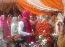 ਬਠਿੰਡਾ ਵਾਲਿਆਂ ਦਾ ਸਾਈਕਲ 'ਤੇ ਬਰਾਤ, ਲਾੜੀ ਵੀ ਸਾਈਕਲ 'ਤੇ ਵਿਦਾ