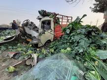 ਜਲੰਧਰ 'ਚ ਭਿਆਨਕ ਹਾਦਸਾ, ਵੇਖੋ ਤਸਵੀਰਾਂ