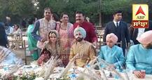 ਗੁਰਦਾਸ ਮਾਨ ਦੇ ਬੇਟੇ ਦੇ ਵਿਆਹ ਤੇ ਲੱਗੀਆਂ ਰੌਣਕਾਂ, ਦੇਖੋ ਤਸਵੀਰਾਂ