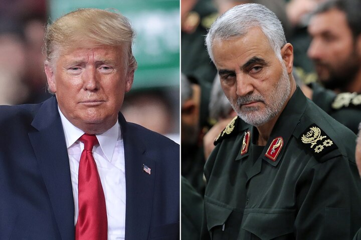 Trump ordered killing of Soleimani to protect US personnel abroad: Pentagon ਟਰੰਪ ਦੇ ਹੁਕਮ 'ਤੇ ਹੋਇਆ ਇਰਾਨੀ ਜਰਨੈਲ ਦਾ ਕਤਲ, ਅਮਰੀਕੀ ਹਮਲੇ 'ਚ ਮਰੇ ਕਈ ਲੋਕ