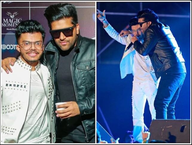 guru randhawa acknowledges supports teen sensation dj hardik at live concert in mumbai ਗੁਰੂ ਰੰਧਾਵਾ ਨੇ ਲਾਈਵ ਸ਼ੋਅ 'ਚ ਡੀਜੇ ਹਾਰਦਿਕ ਦੀ ਕੀਤੀ ਤਾਰੀਫ