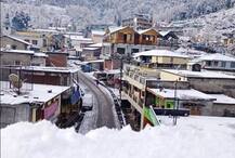 ਪਹਾੜਾਂ 'ਤੇ ਬਰਫਬਾਰੀ ਨੇ ਬਦਲਿਆ ਮੌਸਮ, ਵੇਖੋ ਤਸਵੀਰਾਂ