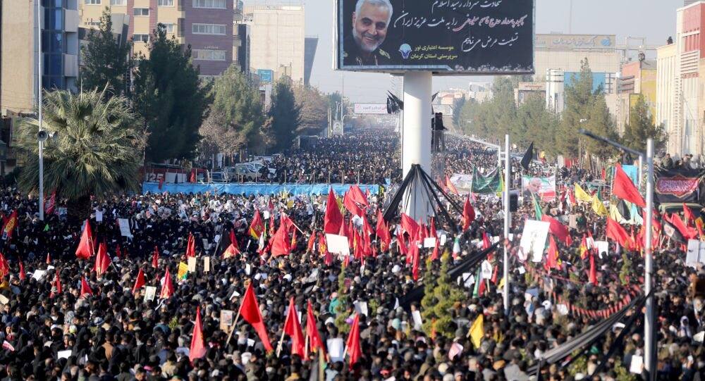 Dozens killed in stampede at Soleimani's funeral: Iran state TV ਸੁਲੇਮਾਨੀ ਦੀ ਅੰਤਮ ਯਾਤਰਾ 'ਚ ਭਗਦੜ, 35 ਲੋਕਾਂ ਦੀ ਮੌਤ, ਕਈ ਜ਼ਖਮੀ