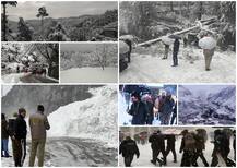 ਅਸਮਾਨ ਤੋਂ ਵਰ੍ਹ ਰਹੀ ਚਿੱਟੀ ਆਫਤ, ਰੁਕ ਗਈ ਜ਼ਿੰਦਗੀ