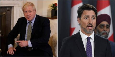 ਅਮਰੀਕਾ ਮਗਰੋਂ ਬ੍ਰਿਟੇਨ ਤੇ ਕੈਨੇਡਾ ਵੀ ਹੋਏ ਇਰਾਨ ਦੁਆਲੇ, ਟਰੂਡੋ ਤੇ ਜਾਨਸਨ ਦਾ ਵੱਡਾ ਦਾਅਵਾ ਅਮਰੀਕਾ ਮਗਰੋਂ ਬ੍ਰਿਟੇਨ ਤੇ ਕੈਨੇਡਾ ਵੀ ਹੋਏ ਇਰਾਨ ਦੁਆਲੇ, ਟਰੂਡੋ ਤੇ ਜਾਨਸਨ ਦਾ ਵੱਡਾ ਦਾਅਵਾ