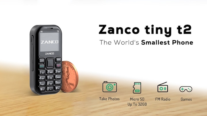 Zanco tiny t2 mobile, worlds smallest phone ਦੁਨੀਆ ਦਾ ਸਭ ਤੋਂ ਛੋਟਾ ਮੋਬਾਈਲ ਫੋਨ, ਕੀਮਤ ਜਾਣ ਹੋ ਜਾਵੋਗੇ ਹੈਰਾਨ...