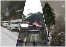 ਸ਼ਿਮਲਾ 'ਚ ਹਲਕੀ ਬਰਫਬਾਰੀ ਸ਼ੁਰੂ, ਰੁਕ ਗਏ ਵਾਹਨਾਂ ਦੇ ਪਹੀਏ