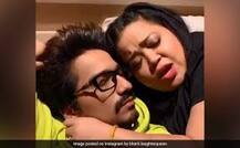 ਸੁੱਤੇ ਹੋਏ ਪਤੀ ਨਾਲ ਭਾਰਤੀ ਸਿੰਘ ਦਾ ਰੋਮਾਂਸ, ਅਚਾਨਕ ਹੋਇਆ ਕੁਝ ਅਜਿਹਾ...ਦੇਖੋ ਵੀਡਿਓ