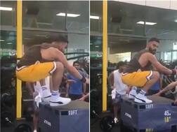 ਕਪਤਾਨ ਕੋਹਲੀ ਦਾ ਜਿਮ 'ਚ ਪਸੀਨਾ ਵਹਾਉਂਦੇ ਦਾ ਇਹ ਵੀਡੀਓ ਹੋ ਰਿਹਾ ਤੇਜ਼ੀ ਨਾਲ ਵਾਇਰਲ