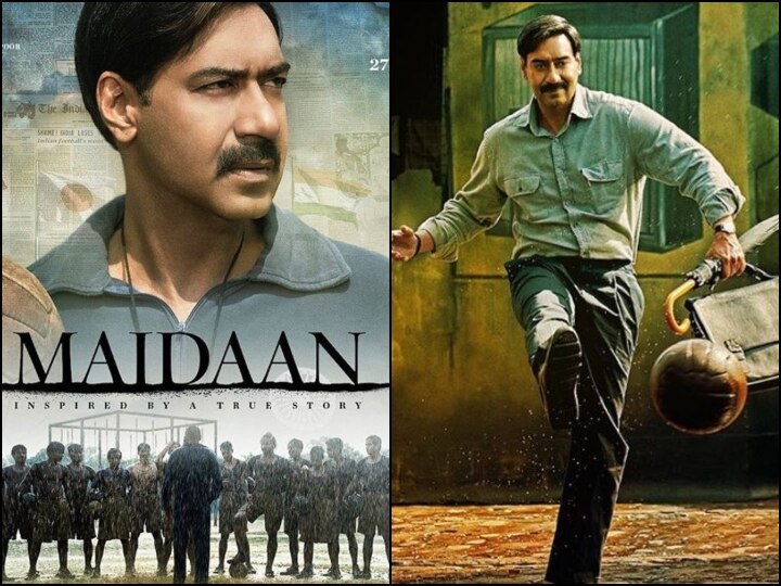 Ajay Devgan Film Maidaan Posters Released ਅਜੈ ਦੇਵਗਨ ਵੀ 'ਮੈਦਾਨ' 'ਚ, ਚਿੱਕੜ 'ਚ ਖੇਡਦੇ ਆਏ ਨਜ਼ਰ