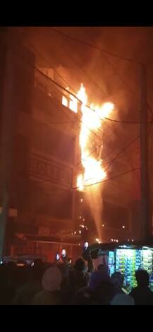 ਬਠਿੰਡਾ ਦੇ ਹੋਟਲ 'ਚ ਲੱਗੀ ਅੱਗ ਵੇਖ ਲੋਕਾਂ 'ਚ ਮਚਿਆ ਹੜਕੰਪ