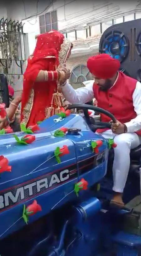 ਬੀਤੇ ਦਿਨ 9 ਫਰਵਰੀ ਨੂੰ ਜਸਮੀਨ ਕੌਰ ਤੇ ਅਜੇ ਕੁਮਾਰ ਵਿਆਹ ਦੇ ਬੰਧਨ 'ਚ ਬੱਝੇ ਸੀ।
