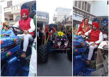 ਇੱਕ ਅਜਿਹਾ ਵਿਆਹ, ਜਿਸ 'ਚ ਸਜਾਇਆ ਗਿਆ ਡੋਲੀ ਵਾਲਾ ਟਰੈਕਟਰ, ਵੇਖੋ ਤਸਵੀਰਾਂ