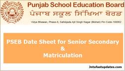 10ਵੀਂ ਤੇ 12ਵੀਂ ਦੀ ਬਦਲੀ ਡੇਟਸ਼ੀਟ, ਜਾਣੋ ਨਵੀਆਂ ਤਾਰੀਖਾਂ