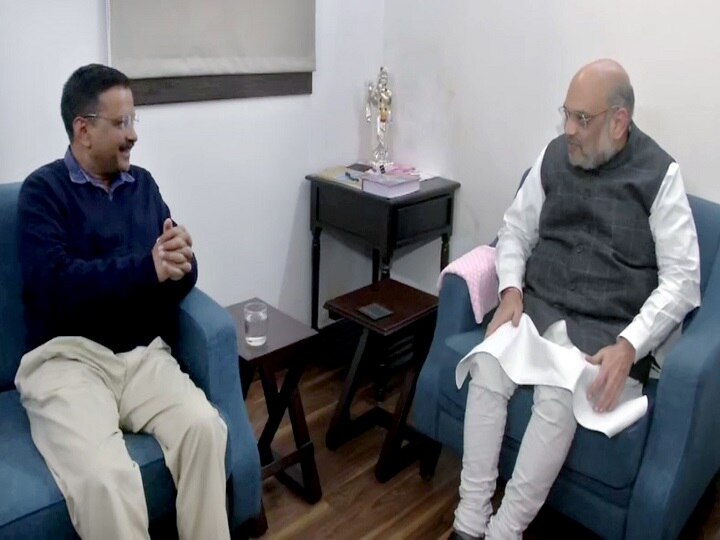 Arvind Kejriwal meets Amit Shah, no discussion on Shaheen Bagh ਦੂਜੀ ਵਾਰ ਮੁੱਖ ਮੰਤਰੀ ਬਣਦਿਆਂ ਹੀ ਅਮਿਤ ਸ਼ਾਹ ਨੂੰ ਮਿਲਣ ਪਹੁੰਚੇ ਕੇਜਰੀਵਾਲ, ਸ਼ਾਹੀਨ ਬਾਗ 'ਤੇ ਵੱਡਾ ਬਿਆਨ