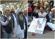 ਪੰਜਾਬ ਵਿਧਾਨ ਸਭਾ ਬਾਹਰ ਅੱਜ ਫਿਰ ਹੰਗਾਮਾ, 'ਆਪ' ਤੇ ਅਕਾਲੀ ਦਲ ਨੇ ਕੈਪਟਨ ਸਰਕਾਰ 'ਤੇ ਚੁੱਕੇ ਸਵਾਲ