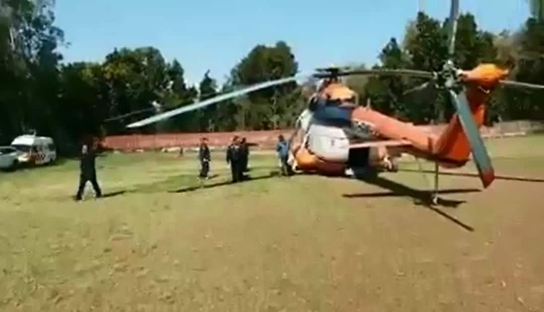 ਪਾਉਂਟਾ ਸਾਹਿਬ ਪਹੁੰਚੇ ਮੁੱਖ ਮੰਤਰੀ ਵਾਲ-ਵਾਲ ਬਚੇ, ਜ਼ਮੀਨ 'ਚ ਧਸਿਆ ਹੈਲੀਕਾਪਟਰ CM Jai Ram Thakur 's helicopter stuck in mud While landing ਪਾਉਂਟਾ ਸਾਹਿਬ ਪਹੁੰਚੇ ਮੁੱਖ ਮੰਤਰੀ ਵਾਲ-ਵਾਲ ਬਚੇ, ਜ਼ਮੀਨ 'ਚ ਧਸਿਆ ਹੈਲੀਕਾਪਟਰ