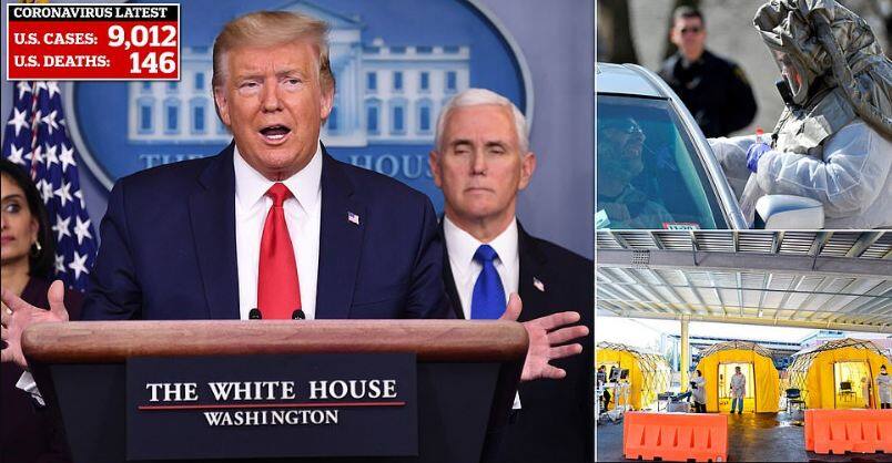 america trump signs multi billion coronavirus aid package ਕੋਰੋਨਾਵਾਇਰਸ ਕਰਕੇ ਅਮਰੀਕਾ ‘ਚ ਬਿਗੜੇ ਹਾਲਾਤ, ਟਰੰਪ ਨੇ ਵਿੱਤੀ ਸਹਾਇਤਾ ਦੇ ਪੈਕੇਜ 'ਤੇ ਕੀਤੇ ਦਸਤਖ਼ਤ