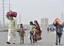 ਦੇਸ਼ ਦੇ ਮਜ਼ਦੂਰ ਭੁੱਖੇ ਢਿੱਡ ਸੌਣ ਲਈ ਮਜਬੂਰ, ਸੈਂਕੜੇ ਕਿਲੋਮੀਟਰ ਪੈਦਲ ਹੀ ਪਰਤ ਰਹੇ ਆਪਣੇ ਪਿੰਡ