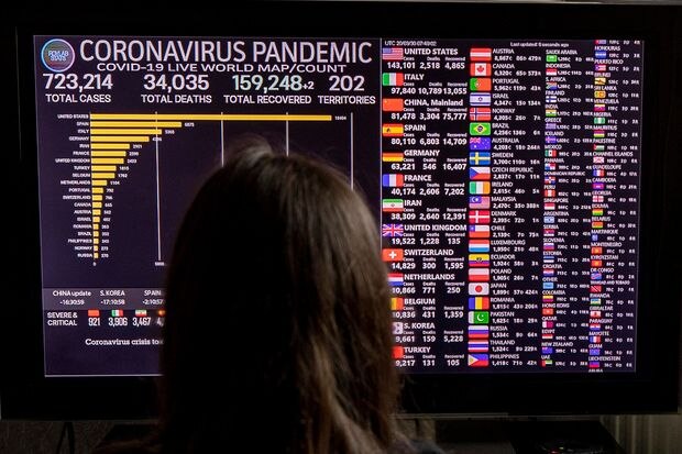 coronavirus update worldwide report ਕੋਰੋਨਾਵਾਇਰਸ: ਅਮਰੀਕਾ ‘ਚ ਹੁਣ ਤਕ 3000 ਤੋਂ ਵੱਧ ਮੌਤਾਂ, ਇਟਲੀ ਟੌਪ ‘ਤੇ, ਜਾਣੋ ਦੁਨੀਆ ਦਾ ਹਾਲ