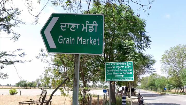 ਬਠਿੰਡਾ ਦੇ ਨਰੂਆਣਾ ਪਿੰਡ ਵਿੱਚ ਮੰਡੀਆਂ 'ਚ ਪੁਖਤਾ ਪ੍ਰਬੰਧ ਕੀਤੇ ਨਹੀਂ ਦਿਖਾਈ ਦੇ ਰਹੇ।