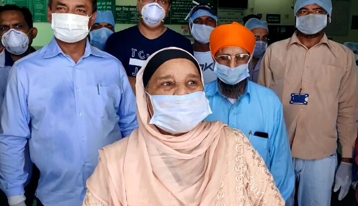 Corona Cured: Another Patient cured in Nawa Shehar ਨਵਾਂ ਸ਼ਹਿਰ ’ਚ 72 ਸਾਲਾ ਮਾਤਾ ਪ੍ਰੀਤਮ ਕੌਰ ਨੇ ਕੋਰੋਨਾ ’ਤੇ ਪਾਈ ਫ਼ਤਹਿ