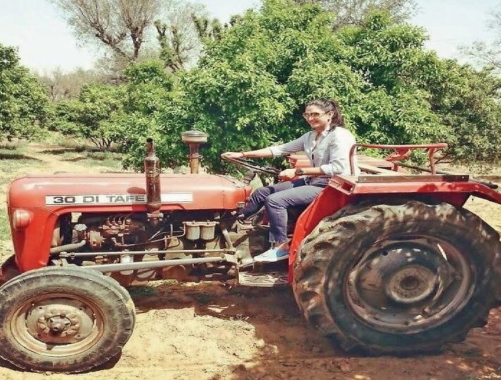 international shooter Shagun Chaudry do organic agriulture in lockdown ਲੌਕਡਾਊਨ 'ਚ ਅੰਤਰਰਾਸ਼ਟਰੀ ਖਿਡਾਰਣ ਨੇ ਸ਼ੁਰੂ ਕੀਤੀ ਖੇਤੀ