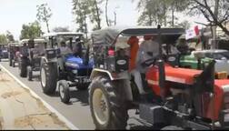 ਸਰਕਾਰ ਨੇ ਝੋਨਾ ਲਾਉਣੋਂ ਰੋਕਿਆ ਤਾਂ ਹਜ਼ਾਰਾਂ ਟਰੈਕਟਰ-ਟਰਾਲੀਆਂ ਲੈ ਕੇ ਕਿਸਾਨ ਪਹੁੰਚੇ 'ਸਰਕਾਰੀ ਦਰਬਾਰ'
