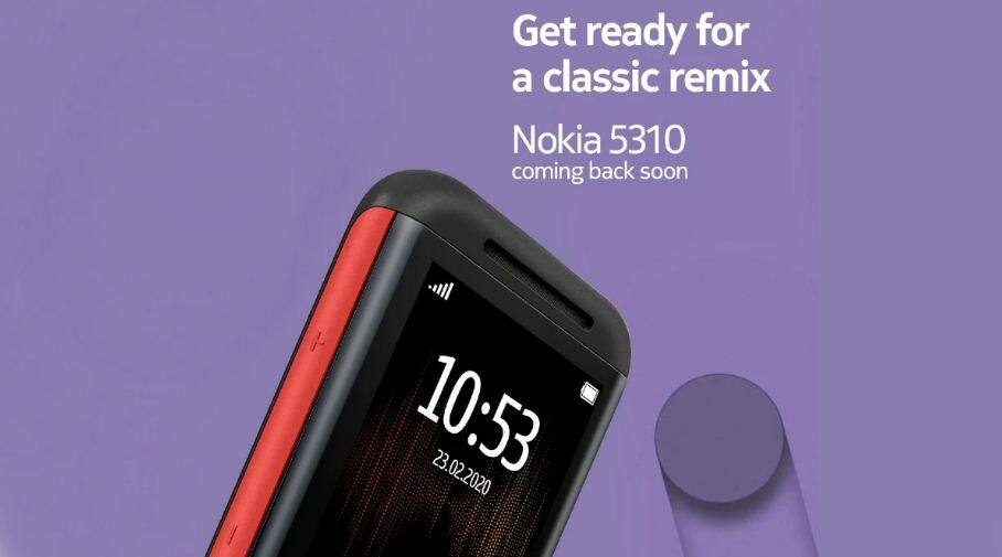 Nokia 5310 Express Music ਦੇ 11 ਸਾਲਾਂ ਬਾਅਦ ਆਵੇਗਾ ਇਹ ਡਿਵਾਇਸ, ਟੀਜ਼ਰ ਆਇਆ ਸਾਹਮਣੇ Nokia 5310 Feature Phone Teased to Launch in India Soon Nokia 5310 Express Music ਦੇ 11 ਸਾਲਾਂ ਬਾਅਦ ਆਵੇਗਾ ਇਹ ਡਿਵਾਇਸ, ਟੀਜ਼ਰ ਆਇਆ ਸਾਹਮਣੇ