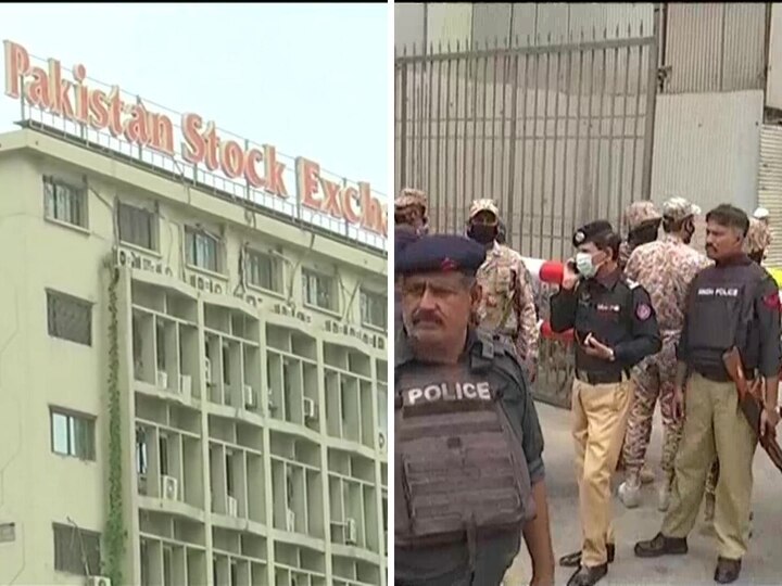 Attacked the Pakistan Stock Exchange in Karachi, 4 Gunmen Shot Dead Karachi Terrorist Attack: ਕਰਾਚੀ ‘ਚ ਸਟਾਕ ਐਕਸਚੇਜ਼ ‘ਤੇ ਅੱਤਵਾਦੀ ਹਮਲਾ, 4 ਅੱਤਵਾਦੀ ਸਣੇ 5 ਆਮ ਲੋਕਾਂ ਦੀ ਹੋਈ ਮੌਤ
