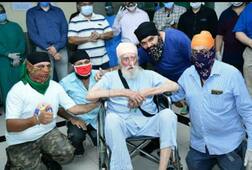 103 ਸਾਲਾ ਬਜ਼ੁਰਗ ਬਾਬੇ ਨੇ ਪਾਈ ਕੋਰੋਨਾ ਤੇ ਫਤਿਹ, ਸਿਹਤਯਾਬ ਹੋ ਪਰਤਿਆ ਘਰ